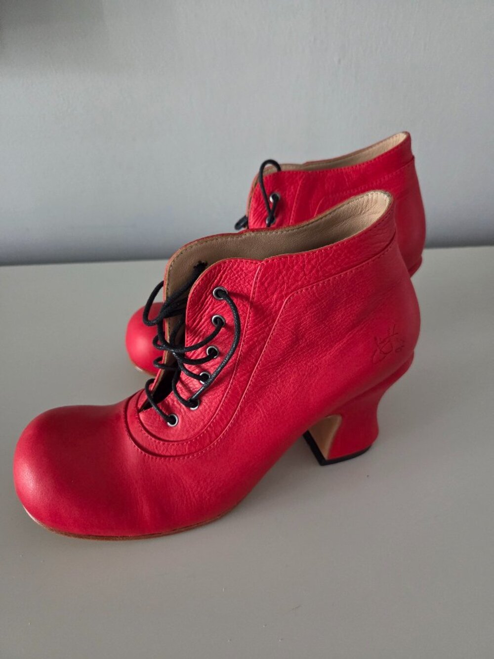 John Fluevog Ladysmith Red Boots